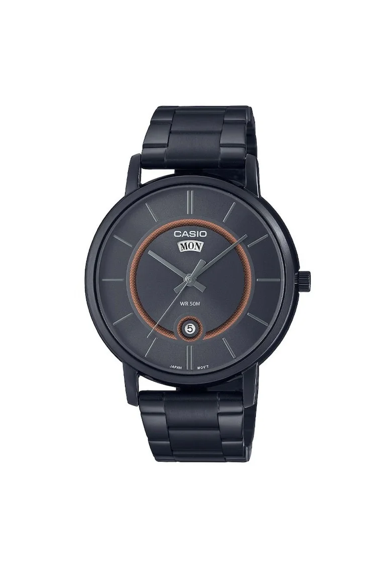 Ceas de barbati  colectia MTP-B, analog 1112021919, Negru