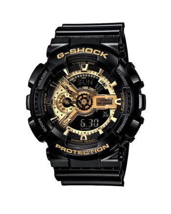 Ceas cronograf cu multiple functii G-SHOCK, Negru