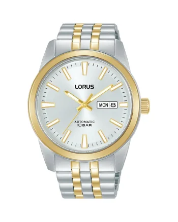 Ceas  Classic RL494BX9, automat, 42mm, argintiu, bratara din inox, cadran alb, rezistent la apa 10 ATM