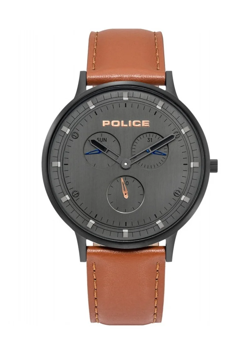 Ceas barbatesc  PL15968JSB.39 Berkeley, 42mm, 3ATM, Negru