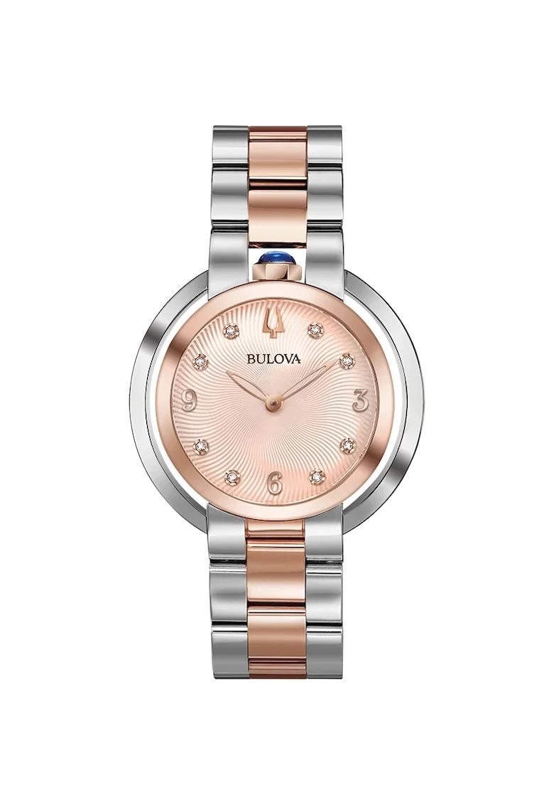 Ceas dama  98P174 Quartz Argintiu, Rose gold