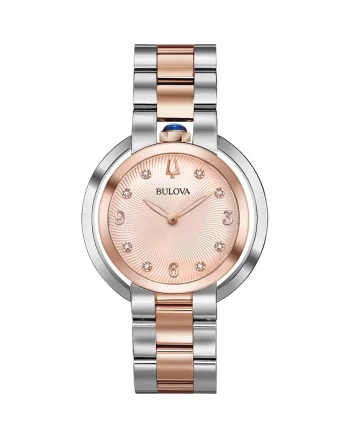 Ceas dama  98P174 Quartz Argintiu, Rose gold