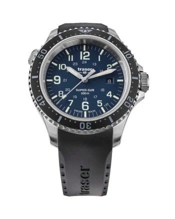 Ceas barbatesc  H3 109374, Quartz, 46mm, 50ATM, Argintiu