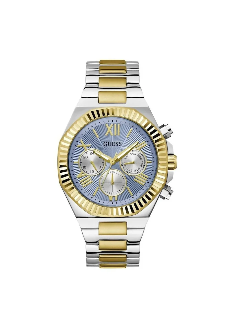 Ceas barbatesc  GW0703G3 quartz albastru argintiu 46mm
