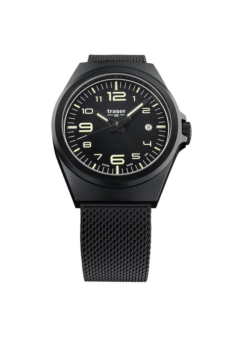 Ceas barbatesc  H3 108206 P59, 42mm, 10ATM, Negru