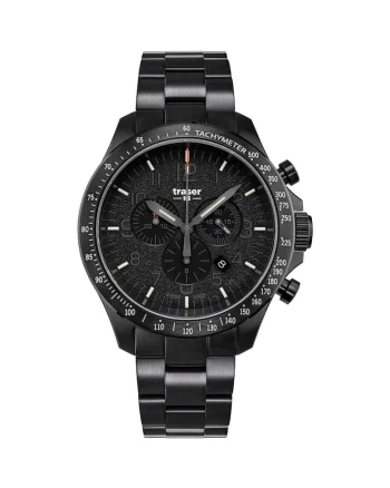 H3 109466 P67 Officer chrono black steel 46mm 10ATM