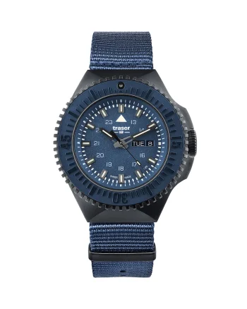 Ceas barbatesc  109856, Quartz, 46mm, 20ATM, Negru
