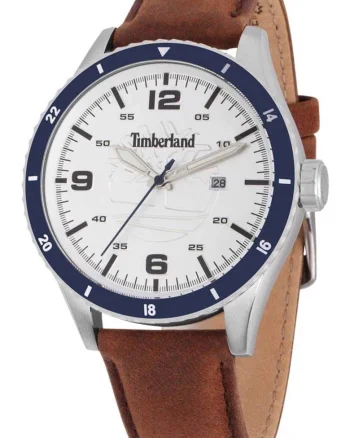 Ceas barbatesc,  Ashmont, piele cafenie, 46mm, rezistent la apa 5 ATM