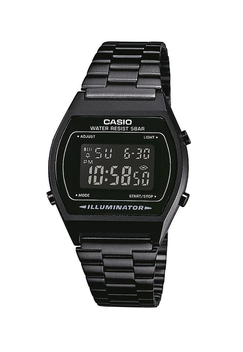 Ceas unisex cronograf si digital, Negru