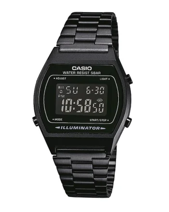 Ceas unisex cronograf si digital, Negru
