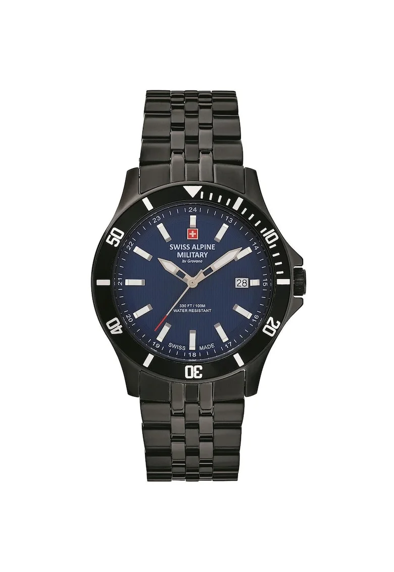 Ceas barbatesc  70.221.175, Quartz, 42mm, 10ATM, Negru
