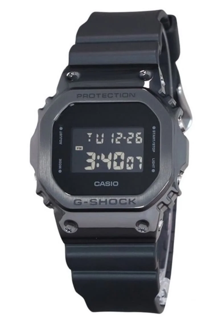 Ceas barbatesc  G-Shock, rasina, rezistent la apa 200m, display digital, 43.20x12.90mm