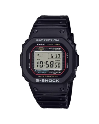 Ceas barbatesc G-SHOCK, Rasina, Negru, 200m