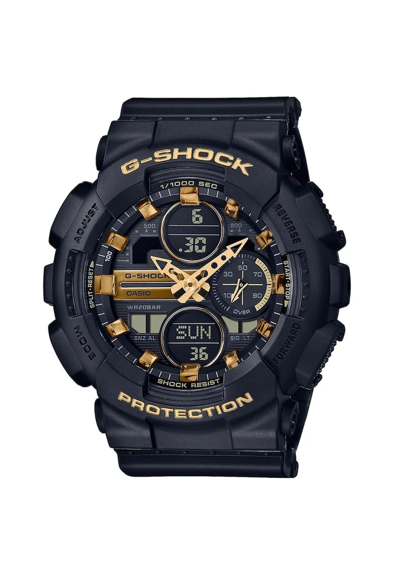 Ceas cu functii multiple G-Shock, Auriu/Negru