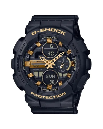Ceas cu functii multiple G-Shock, Auriu/Negru