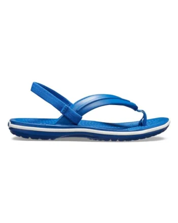 Slapi  Kids' Crocband Strap Flip - US Albastru - Blue Jean, Albastru