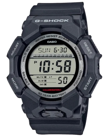 Ceas digital cu carcasa si curea din rasina G-Shock, Negru