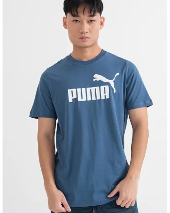 Tricou cu imprimeu logo ESS No. 1, Albastru prafuit
