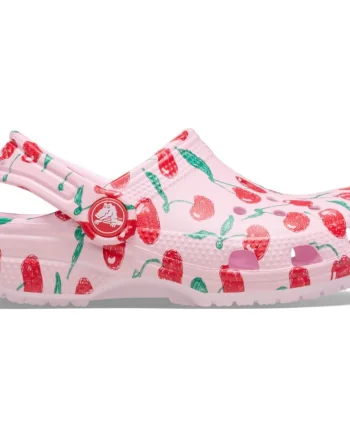 Saboti Crocs Classic Fresh Fruits Clog Kids Roz - Pink Milk