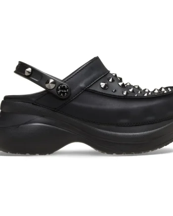 Saboti Crocs Classic Bae Studded Clog Negru - Black