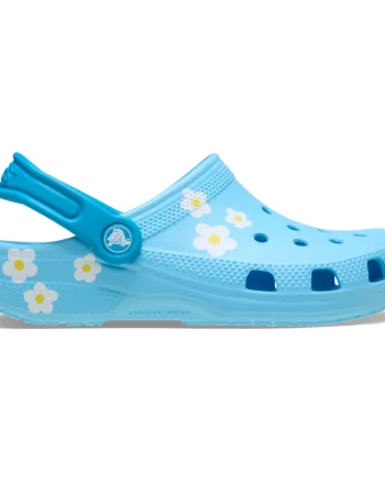 Saboti Crocs Classic Daisy Clog K Multicolor - Tinted Glass