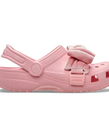 Saboti Crocs Classic Bow Clog K Roz - Powder Pink