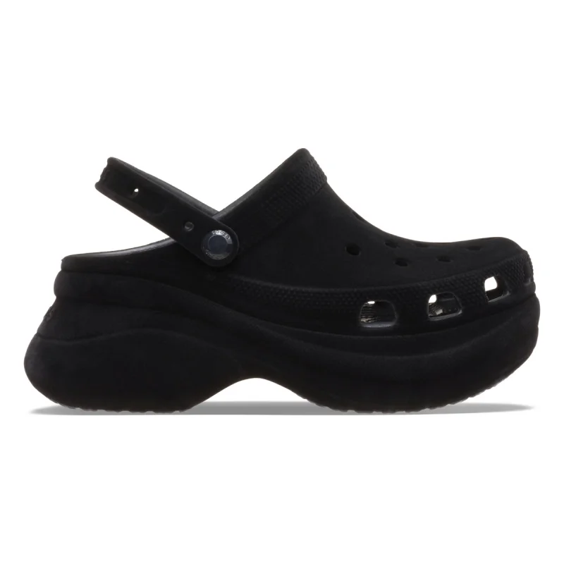Saboti Crocs Classic Bae Velvet Clog Negru - Black