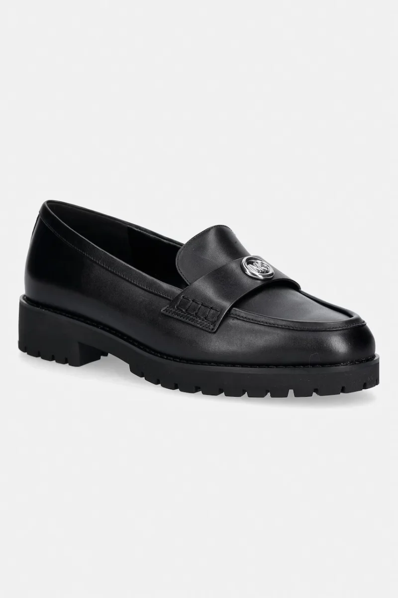 MICHAEL Michael Kors loafers slip-on pentru femei din piele Jaelyn Lug Loafer