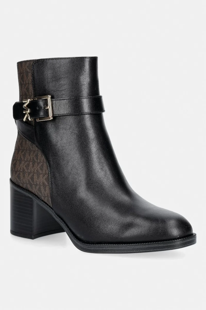 MICHAEL Michael Kors botine cu toc jos pentru femei Rachel Heeled Bootie