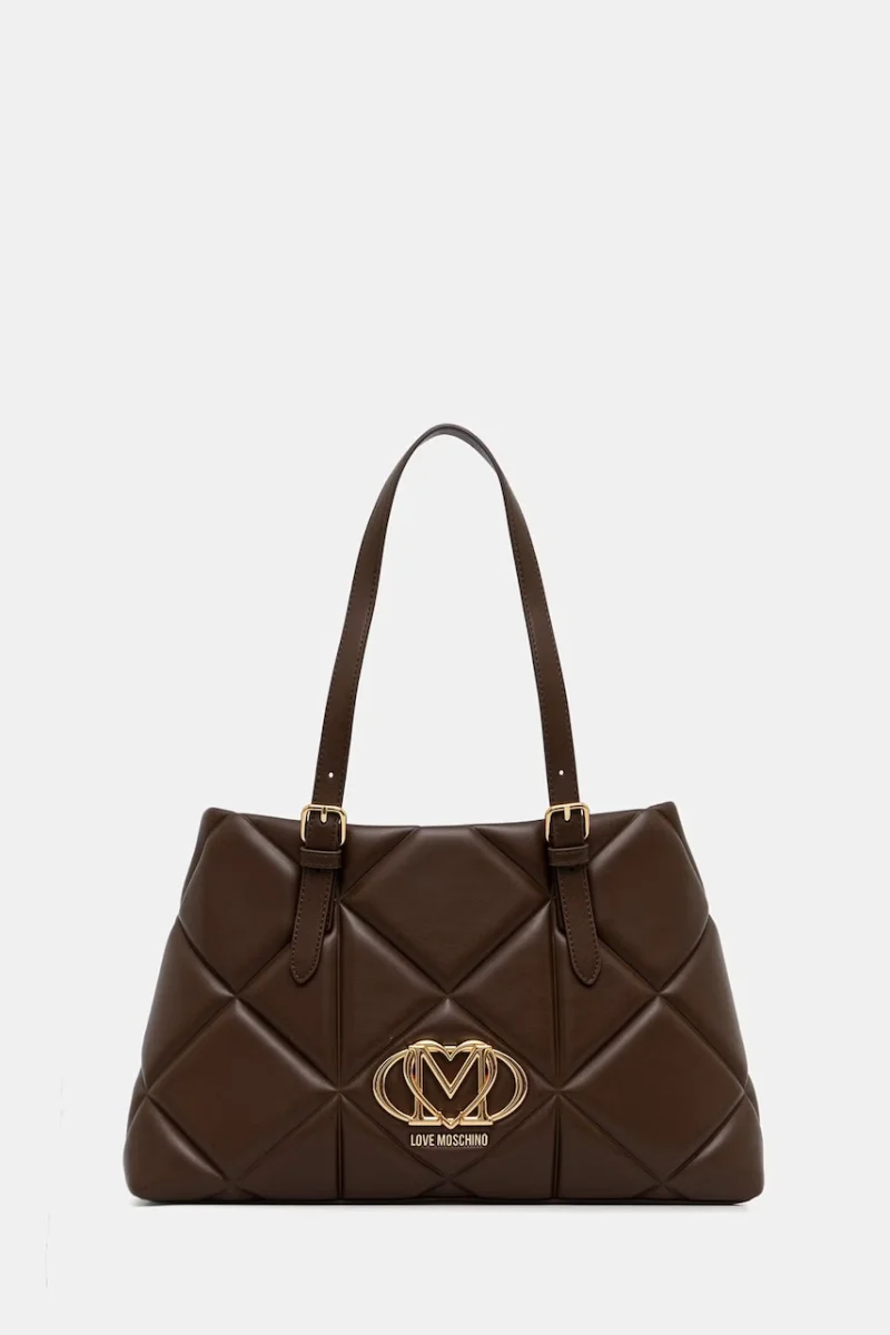 Love Moschino geantă shopper pentru femei cu imitație de piele
