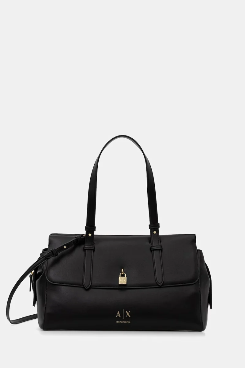 Armani Exchange geantă shopper pentru femei cu imitație de piele