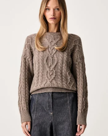 Weekend Max Mara pulover pentru femei din lână WKDALBEN