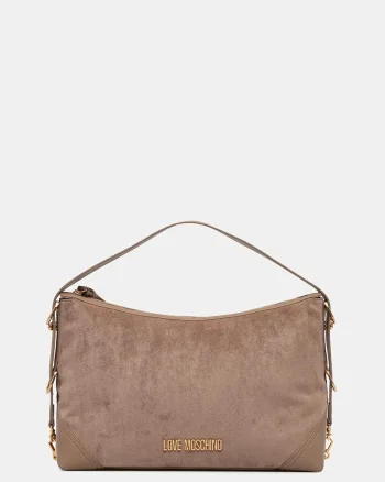 Love Moschino hobo bag pentru femei cu imitație de piele întoarsă