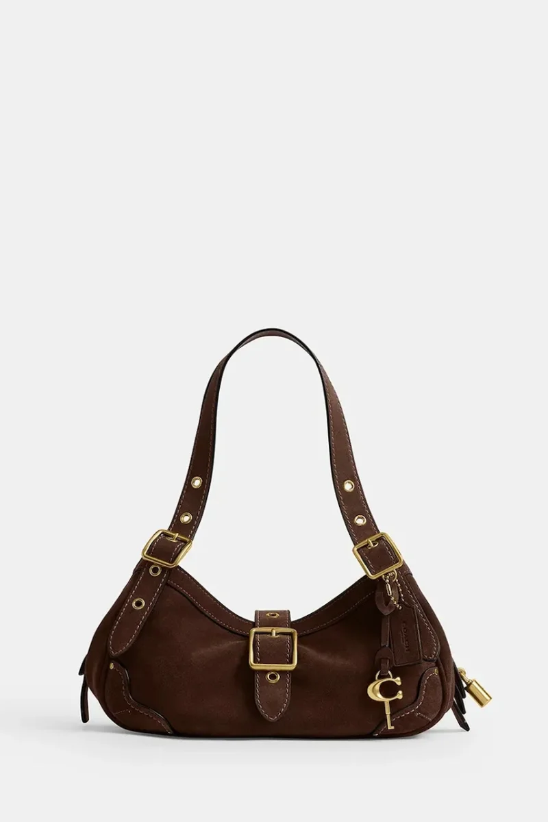 Coach geantă pentru femei din piele Small Drifter Bag