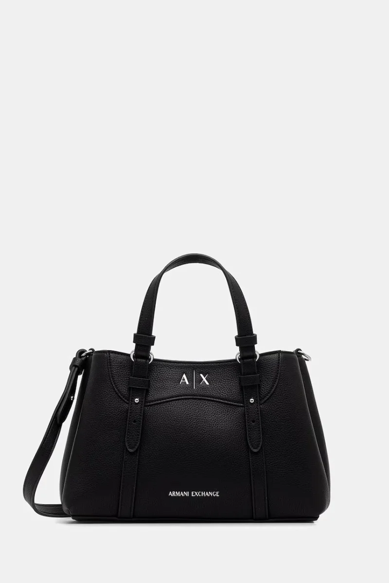 Armani Exchange geantă crossbody pentru femei cu imitație de piele