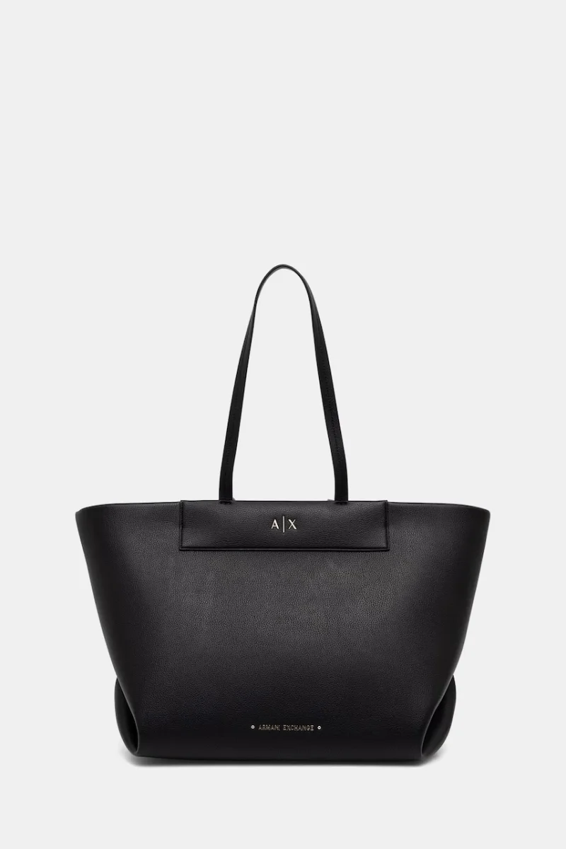 Armani Exchange geantă shopper pentru femei cu imitație de piele