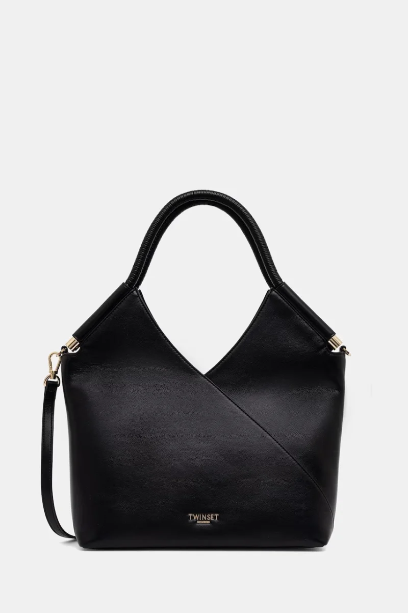 Twinset geantă shopper pentru femei cu imitație de piele