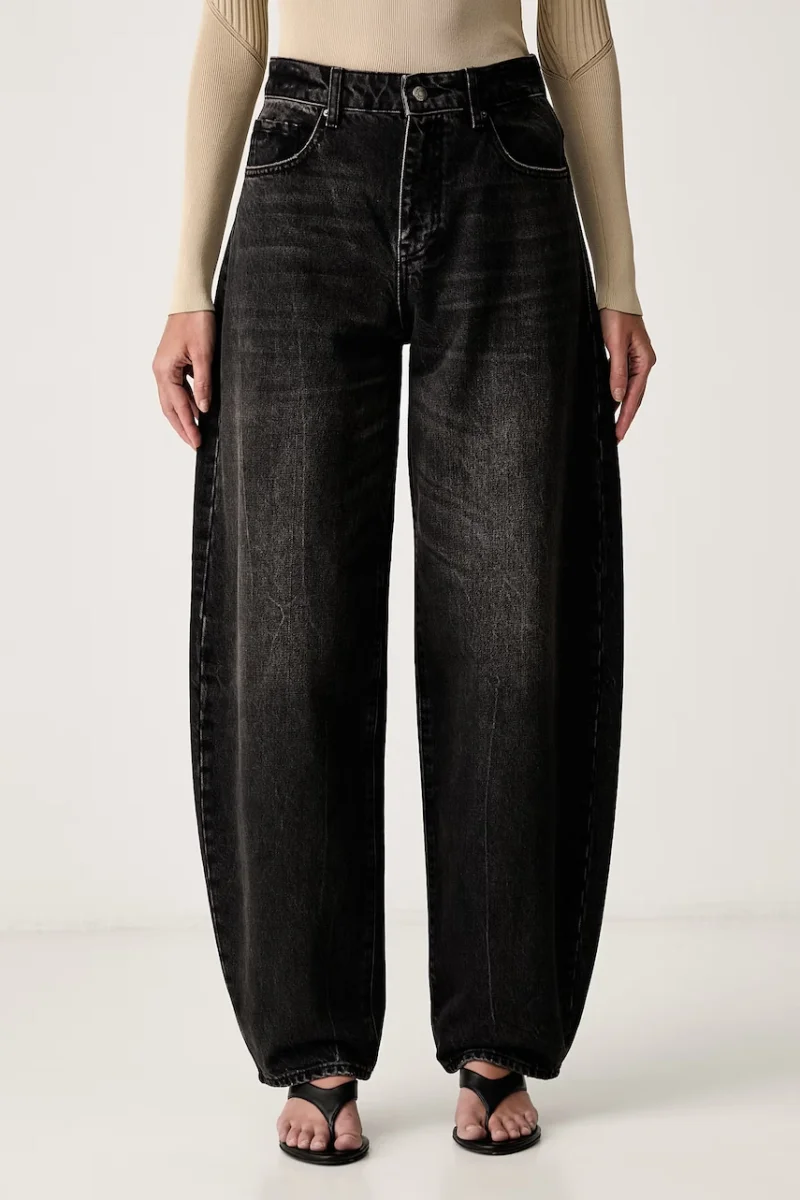 Armani Exchange blugi barrel pentru femei