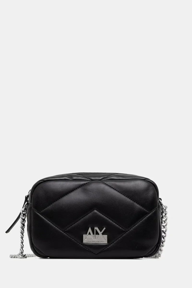 Armani Exchange geantă crossbody pentru femei cu imitație de piele