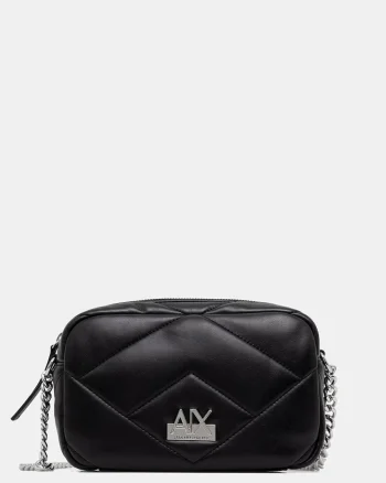 Armani Exchange geantă crossbody pentru femei cu imitație de piele
