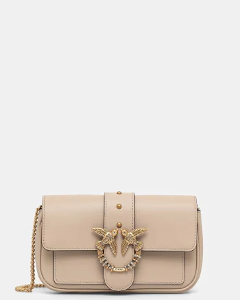 Pinko geantă crossbody pentru femei din piele