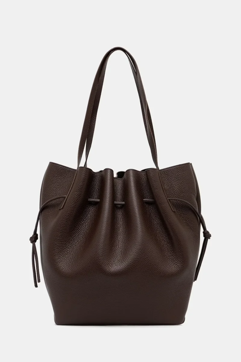 Yuzefi tote bag pentru femei din piele SCALLOP