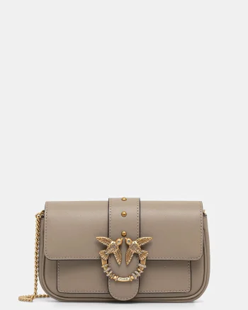 Pinko geantă crossbody pentru femei din piele