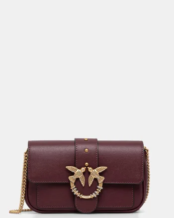Pinko geantă crossbody pentru femei din piele