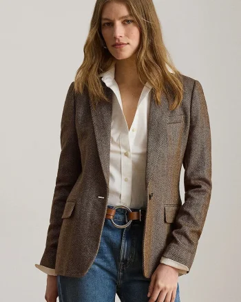 Lauren Ralph Lauren sacou pentru femei din lână