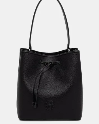 BOSS geantă pentru femei cu imitație de piele Anett Drawstring