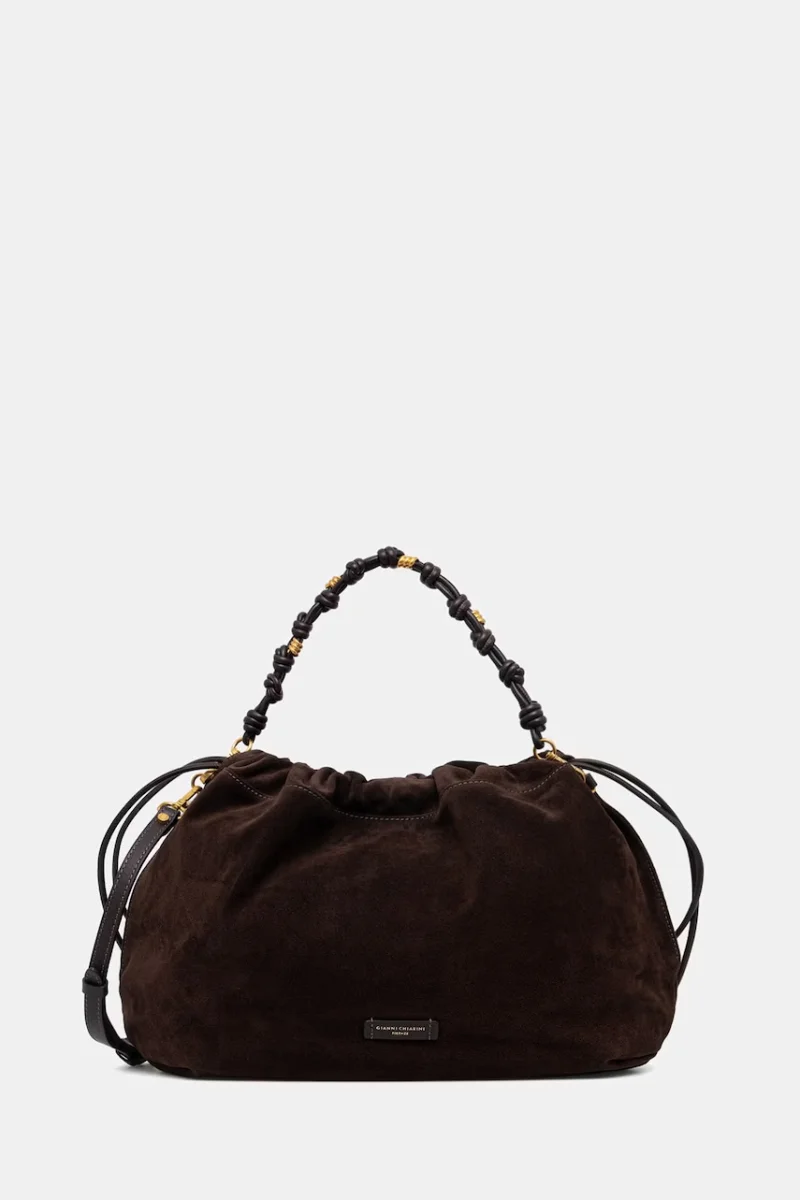Gianni Chiarini geantă shopper pentru femei din piele întoarsă MORGANA