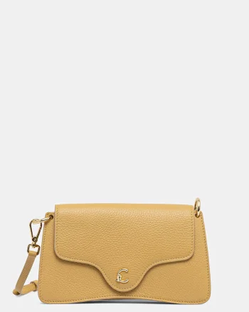 Coccinelle geantă crossbody pentru femei din piele