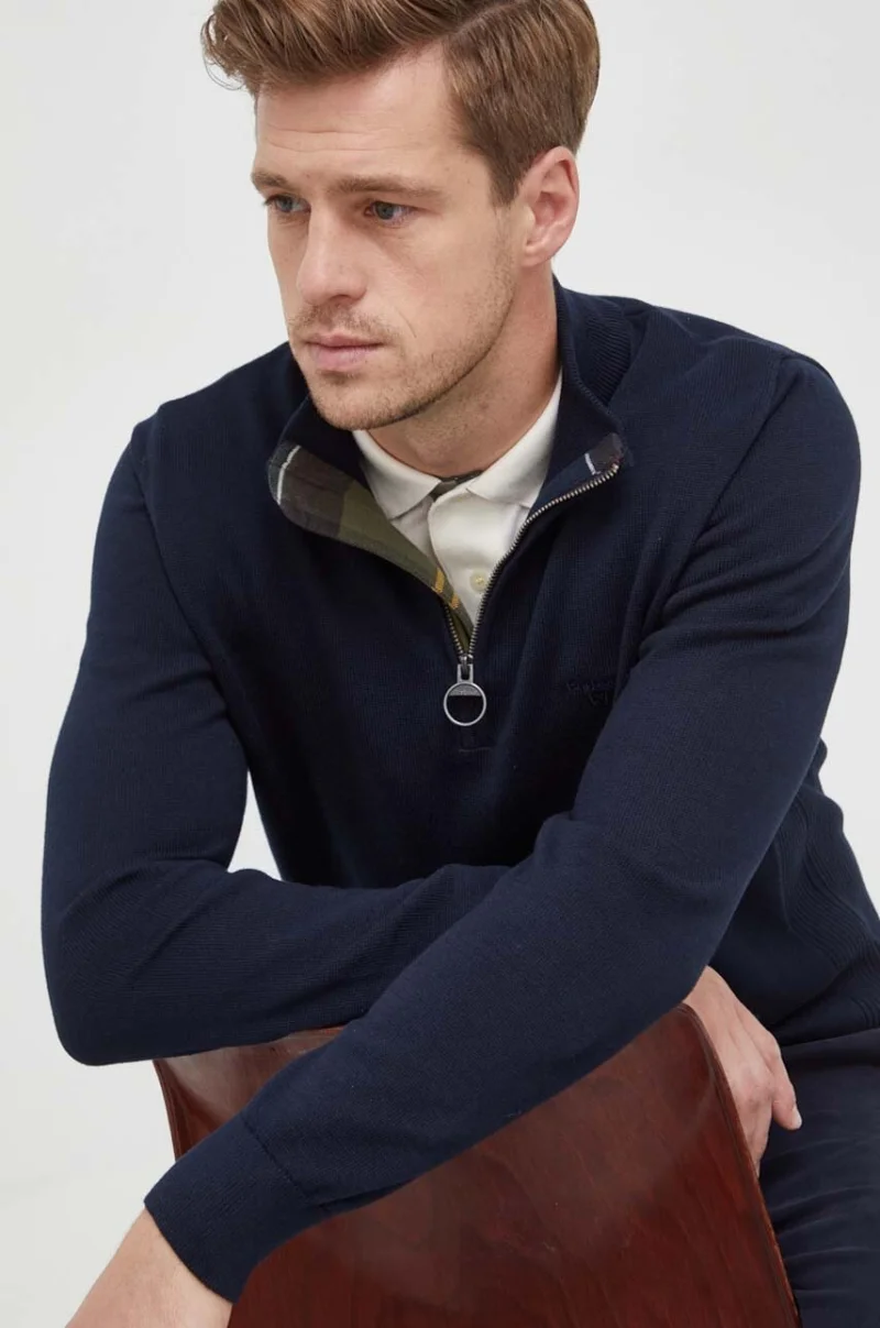 Barbour pulover de bumbac