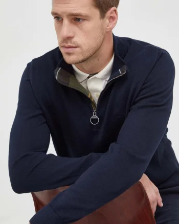 Barbour pulover de bumbac